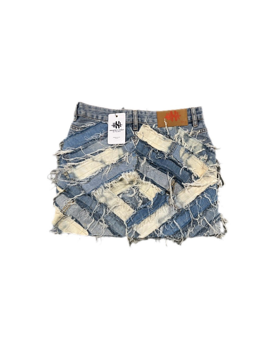 HARDCORE PATCHWORK SKIRT