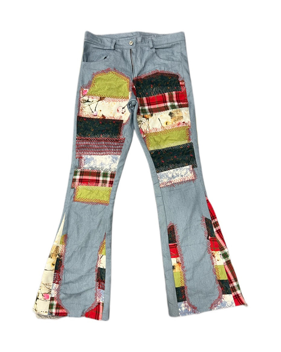 FLOWER PATCHWORK DENIM FTS 22