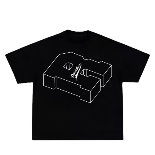 Black R-Block Tee