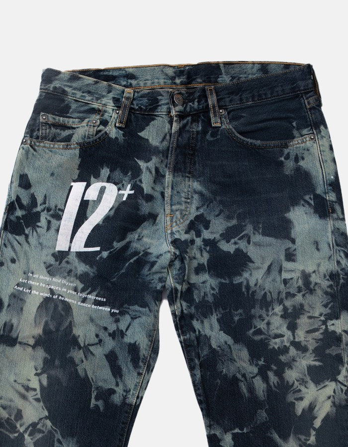 DB The 12+ Decolorized Denim in Deep Blue Oblivion