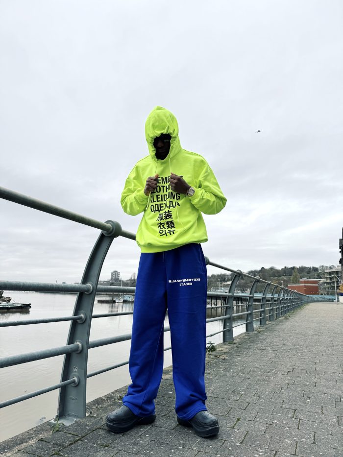 MIRROR BAGGY SWEATPANTS