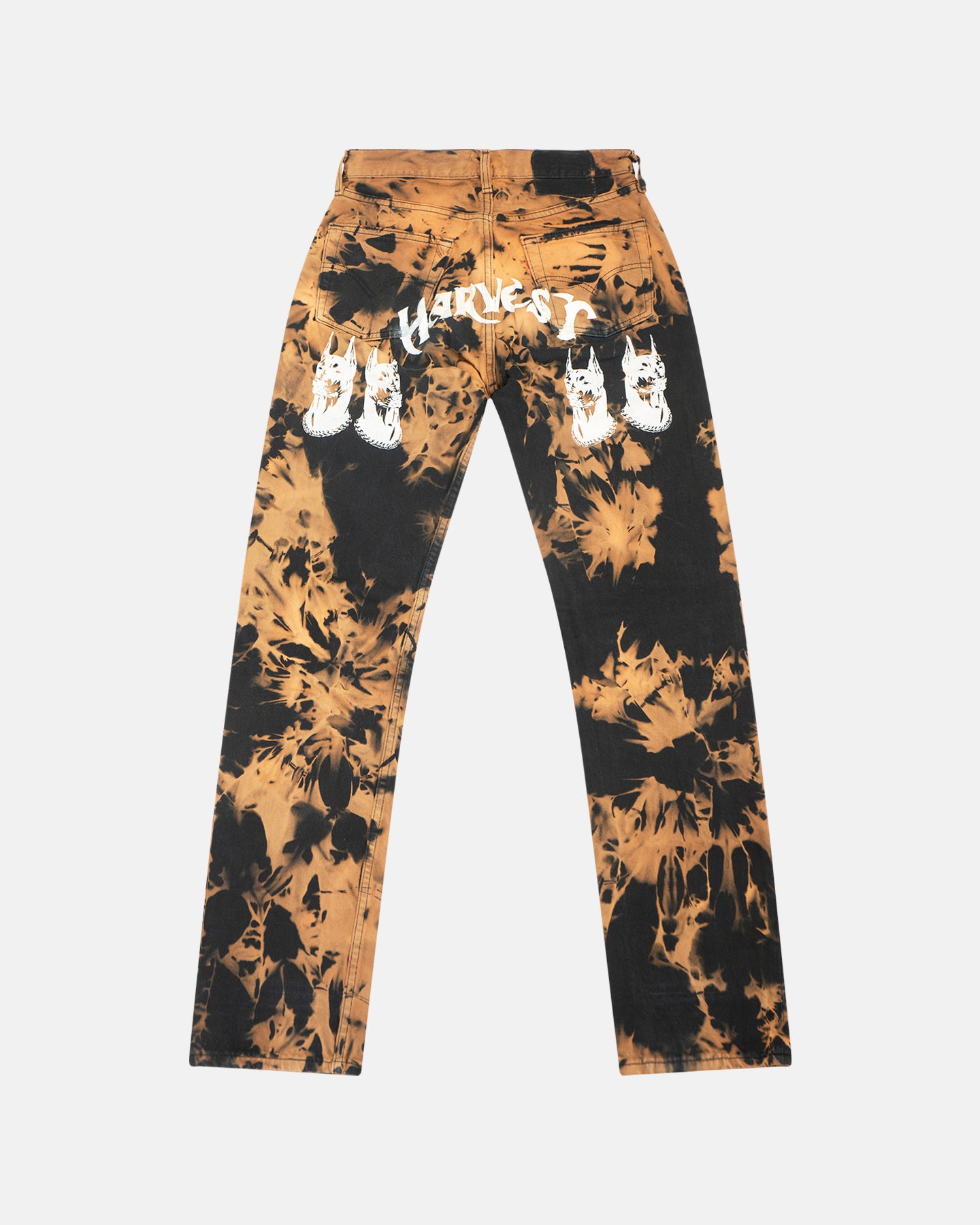 DB The 12+ Decolorized Denim in Black Flame