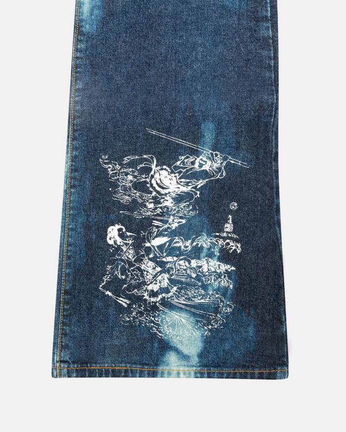 DB Decolorized Denim [ The 12+ Destiny ] in Blue