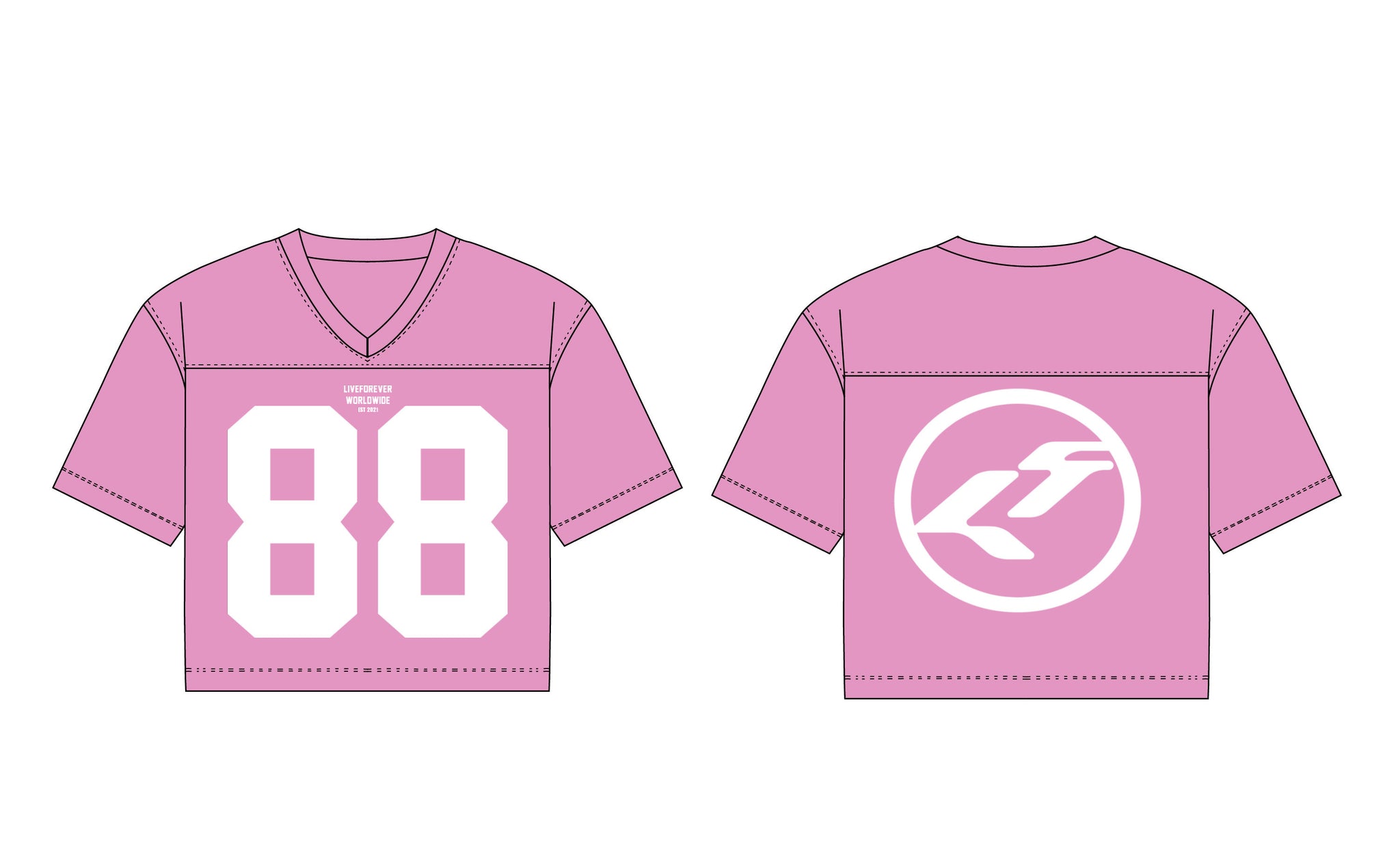 PINK LF JERSEY