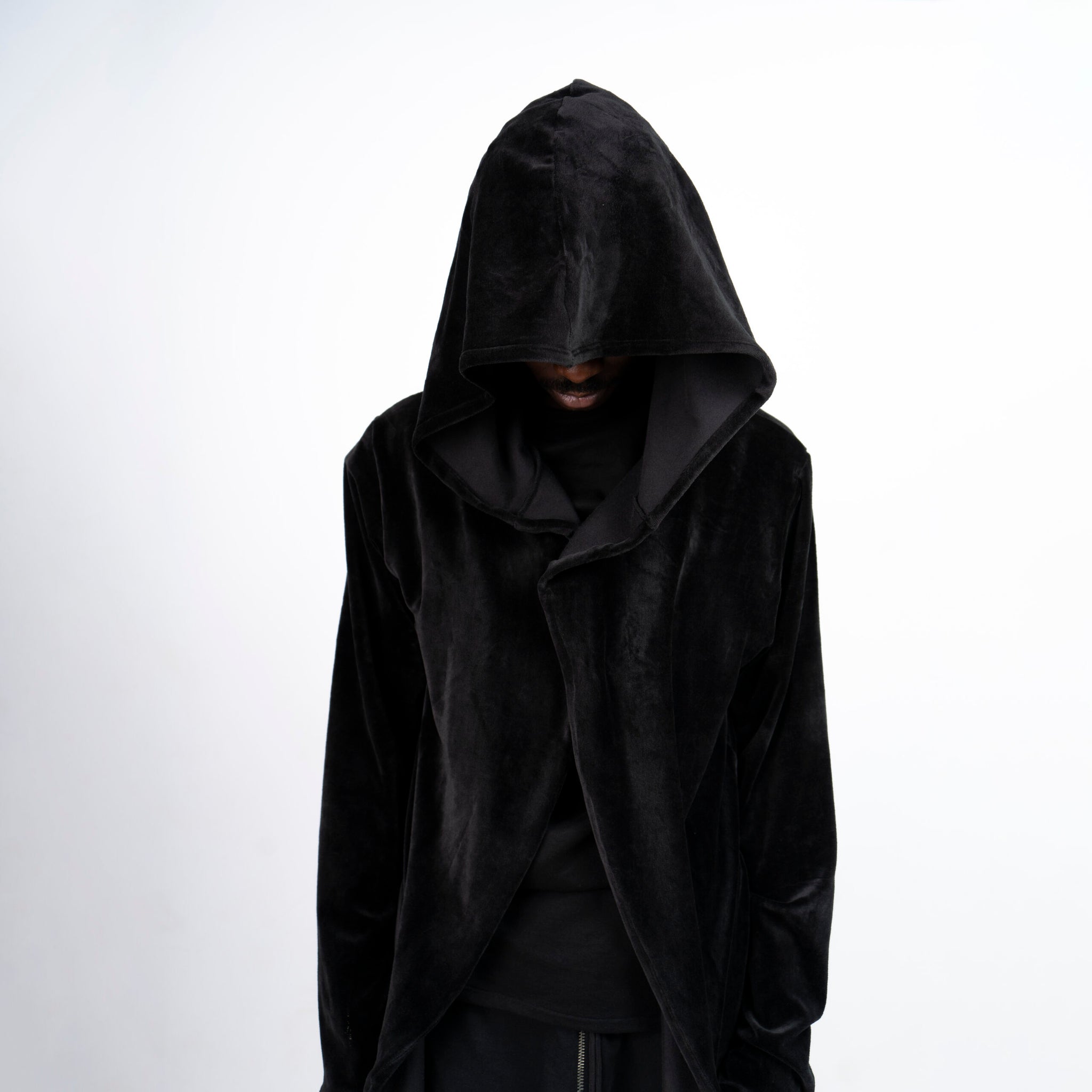 TRUST VELVET COAT HOODIE