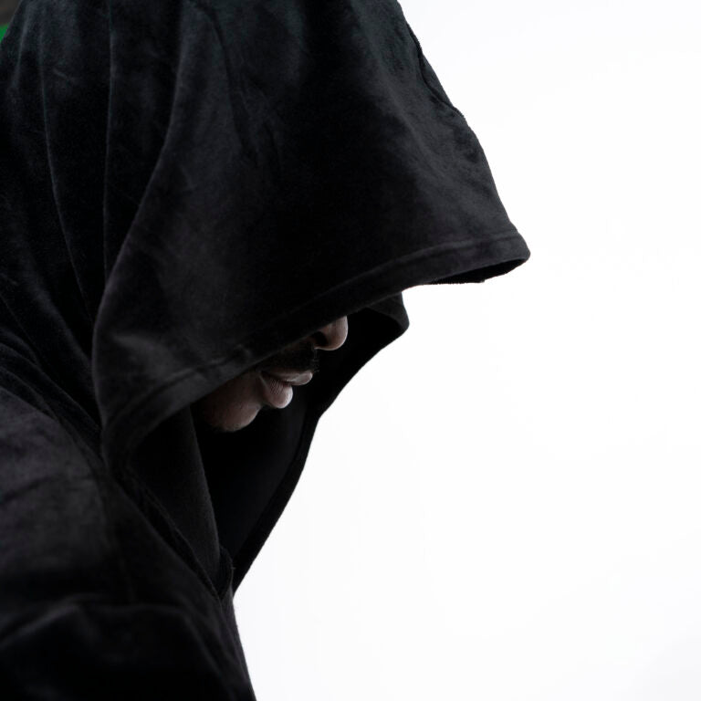 TRUST VELVET COAT HOODIE