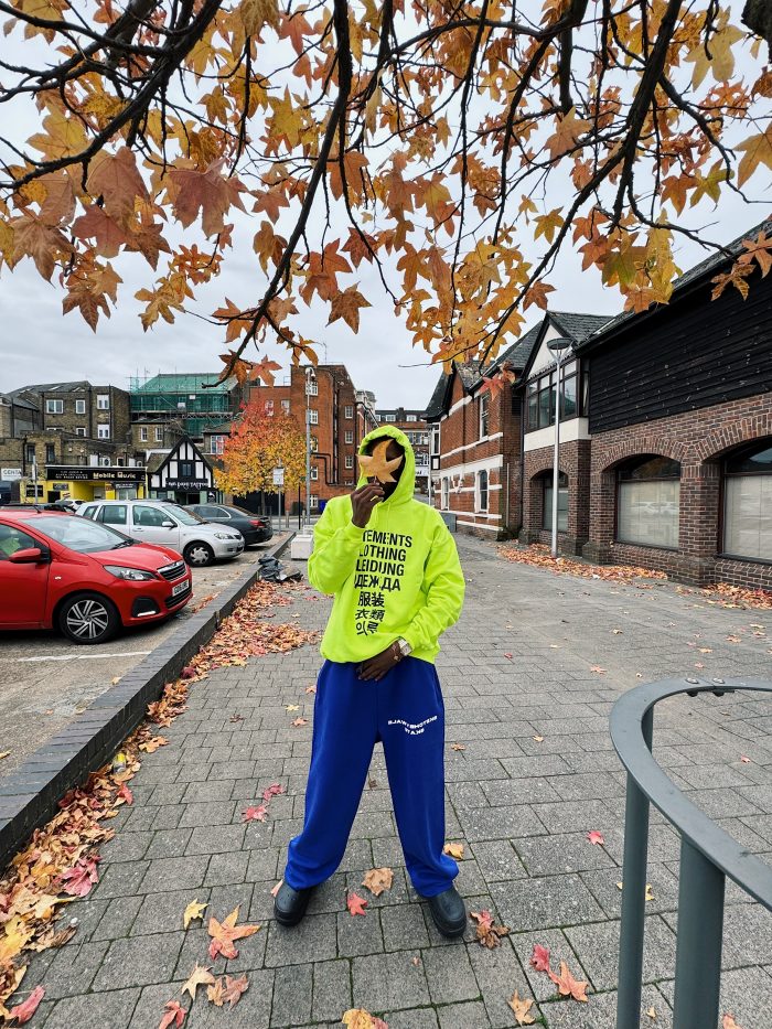 MIRROR BAGGY SWEATPANTS