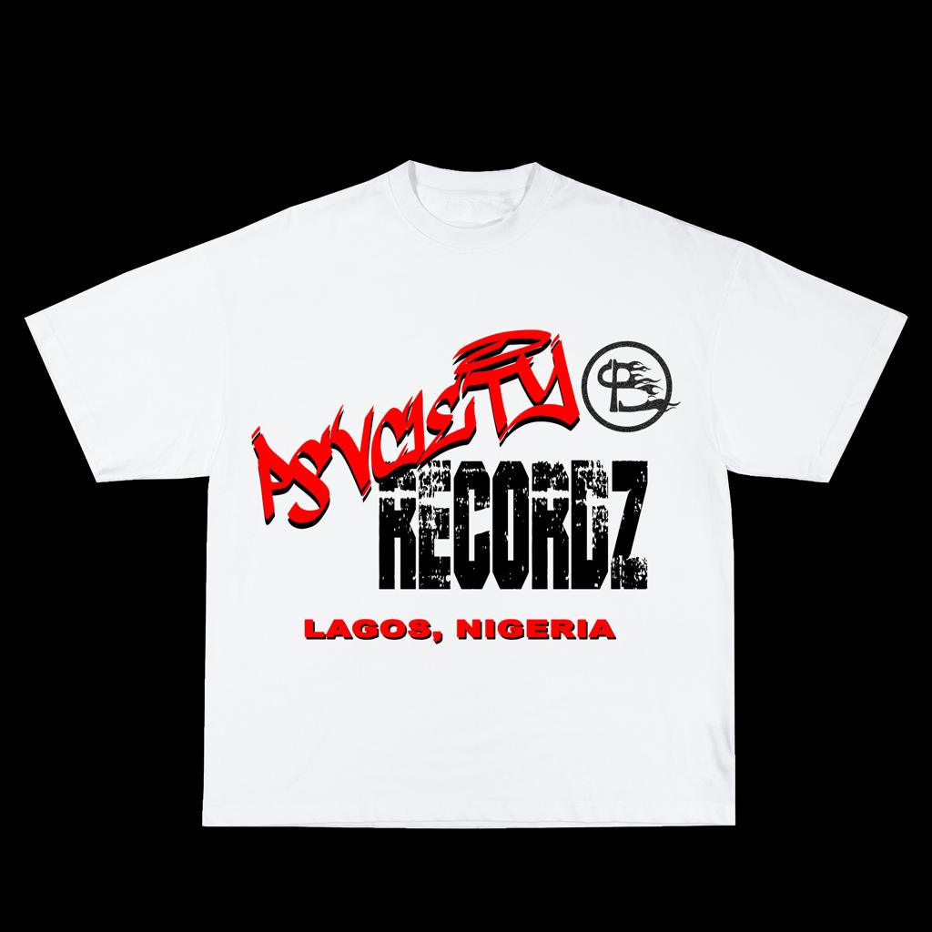 PSV RECORDZ TEE WHITE