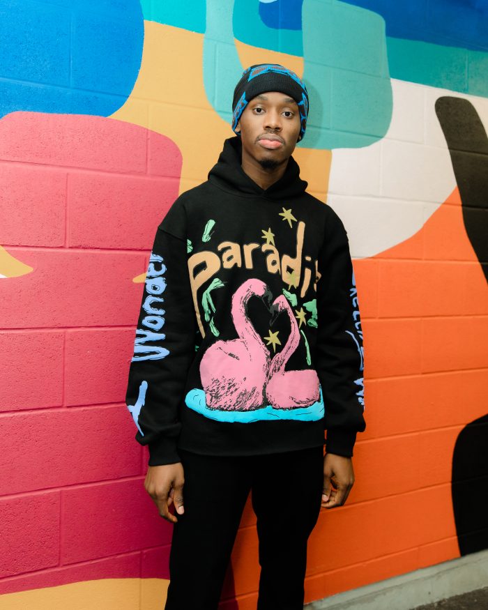 WNDRLND HOODIE BLACK