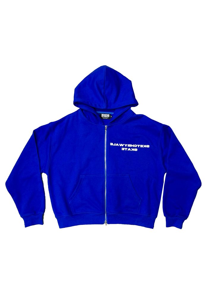 MIRROR DOUBLE ZIP UP HOODIE