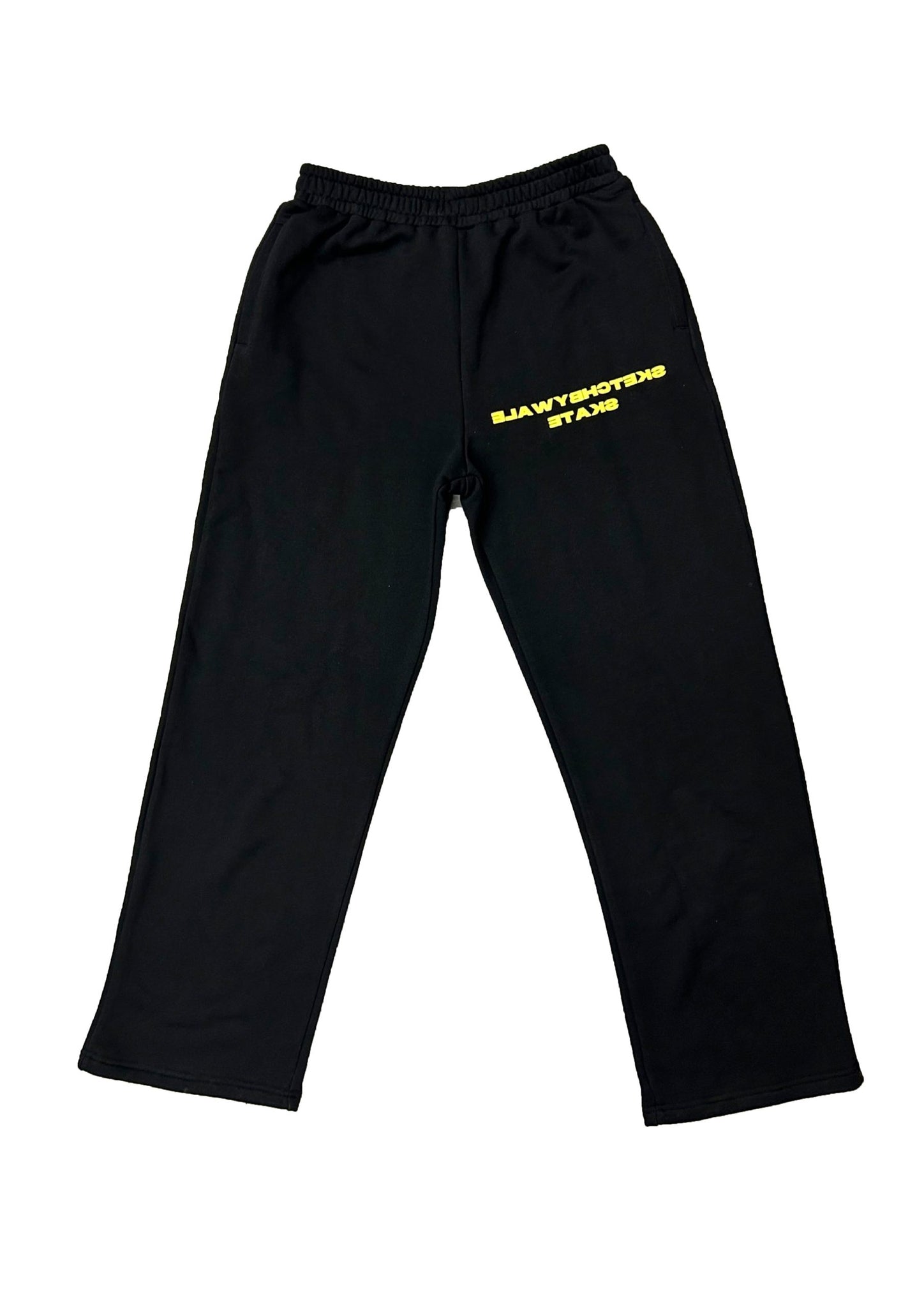 BLACK MIRROR BAGGY SWEATPANTS