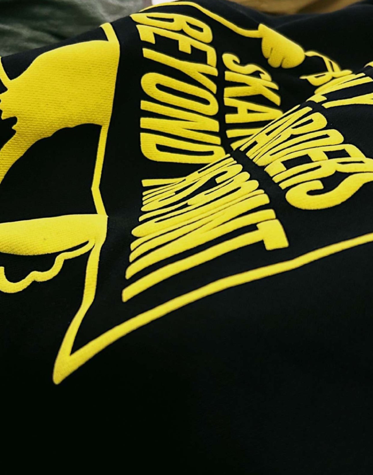 BLACK MIRROR DOUBLE ZIP UP HOODIE