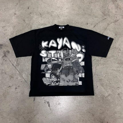 KW In the streets is where i feel at home Graphic Tee