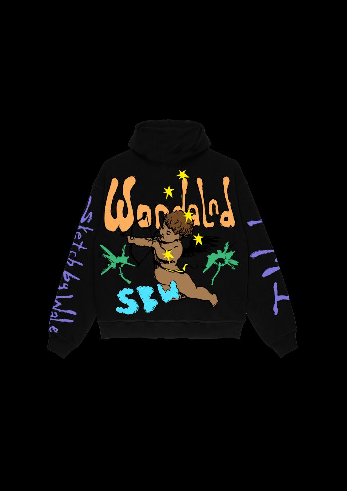 WNDRLND HOODIE BLACK