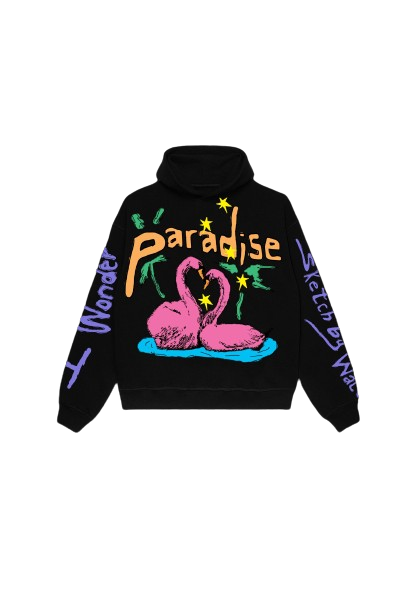 WNDRLND HOODIE BLACK