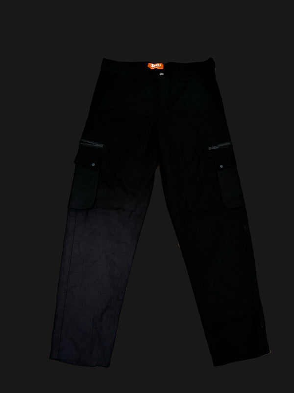 FLORAL LOGO GARGO PANTS