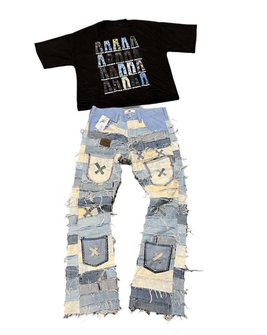 PATCHWORK OUTFIT