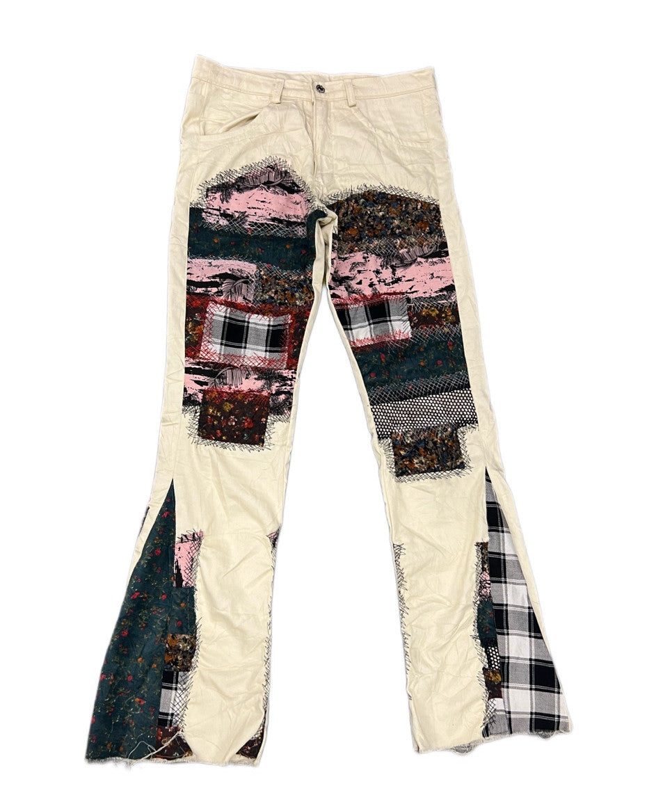 UXL FLOWER PAYCHWORK DENIM FTS22