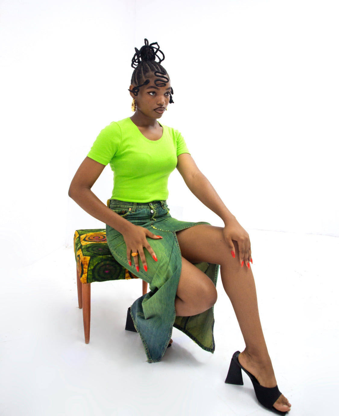 Acid Hue skirt
