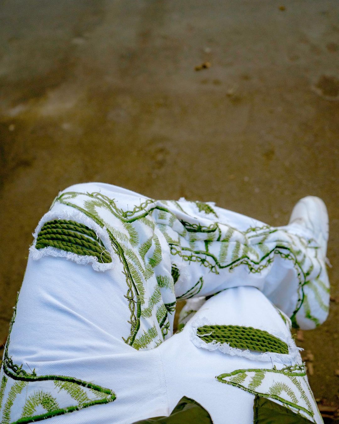 Green Fractal Pants