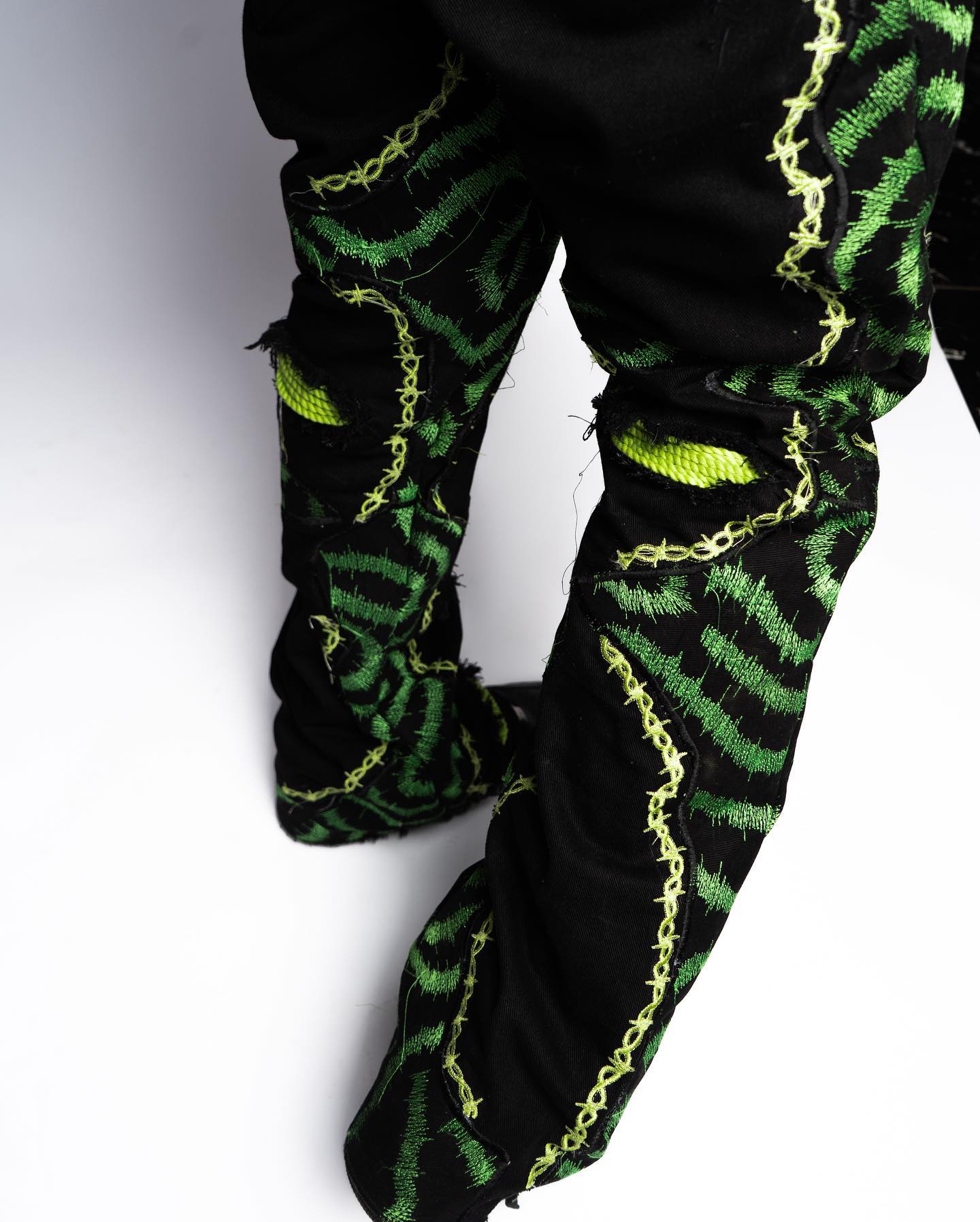 Green Fractal Pants