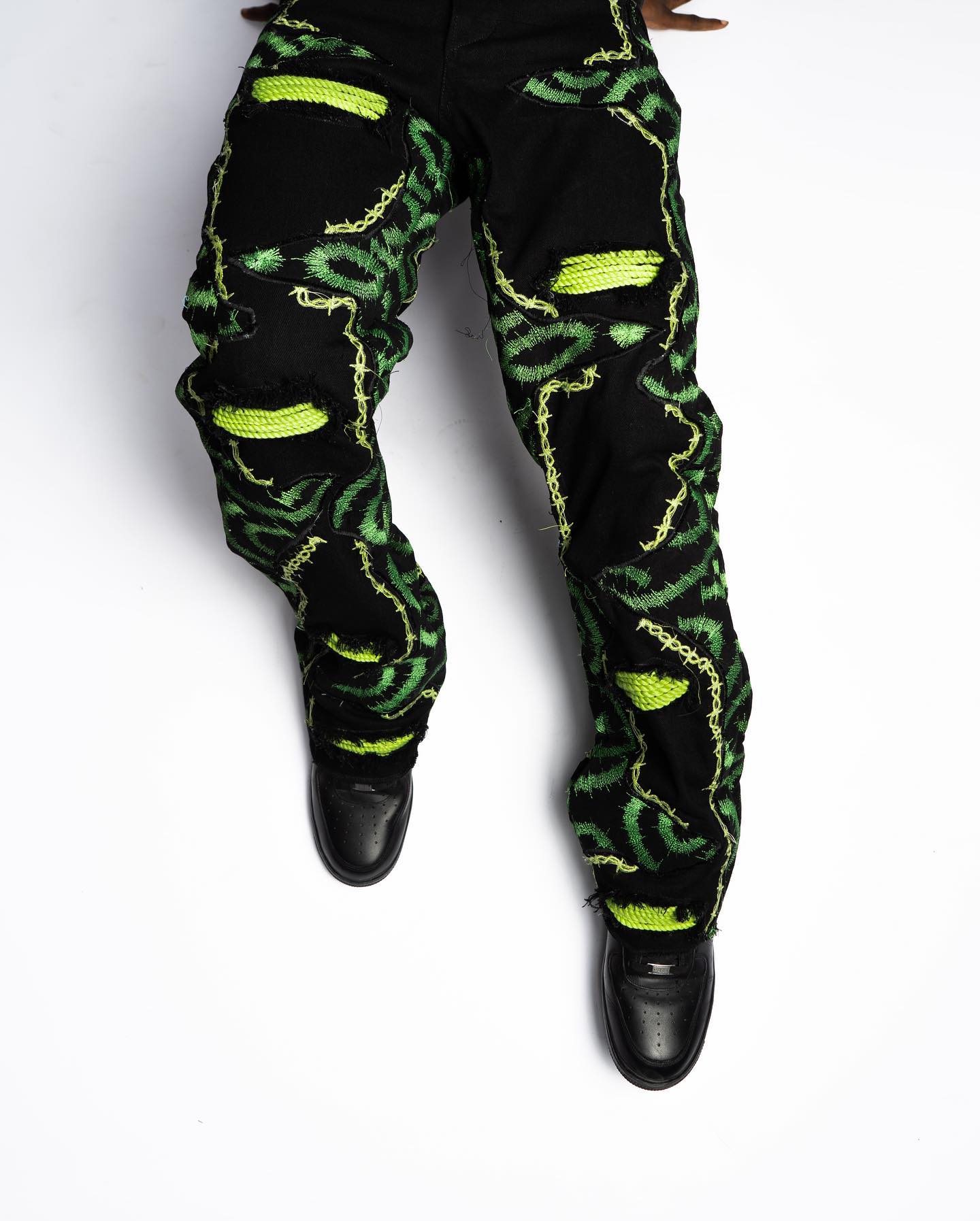 Green Fractal Pants