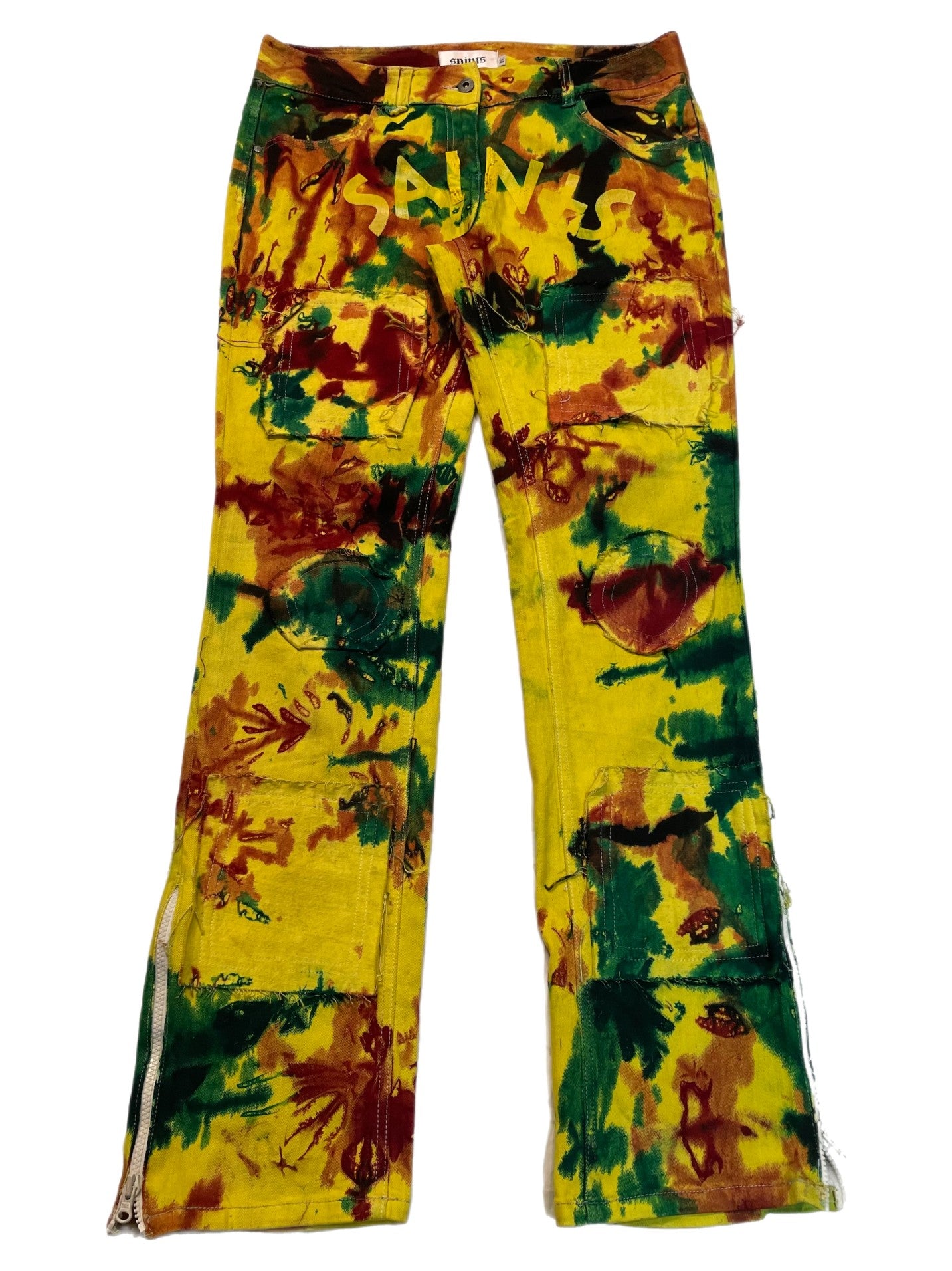 Saints Patchwork Denim: Jamaican Fever