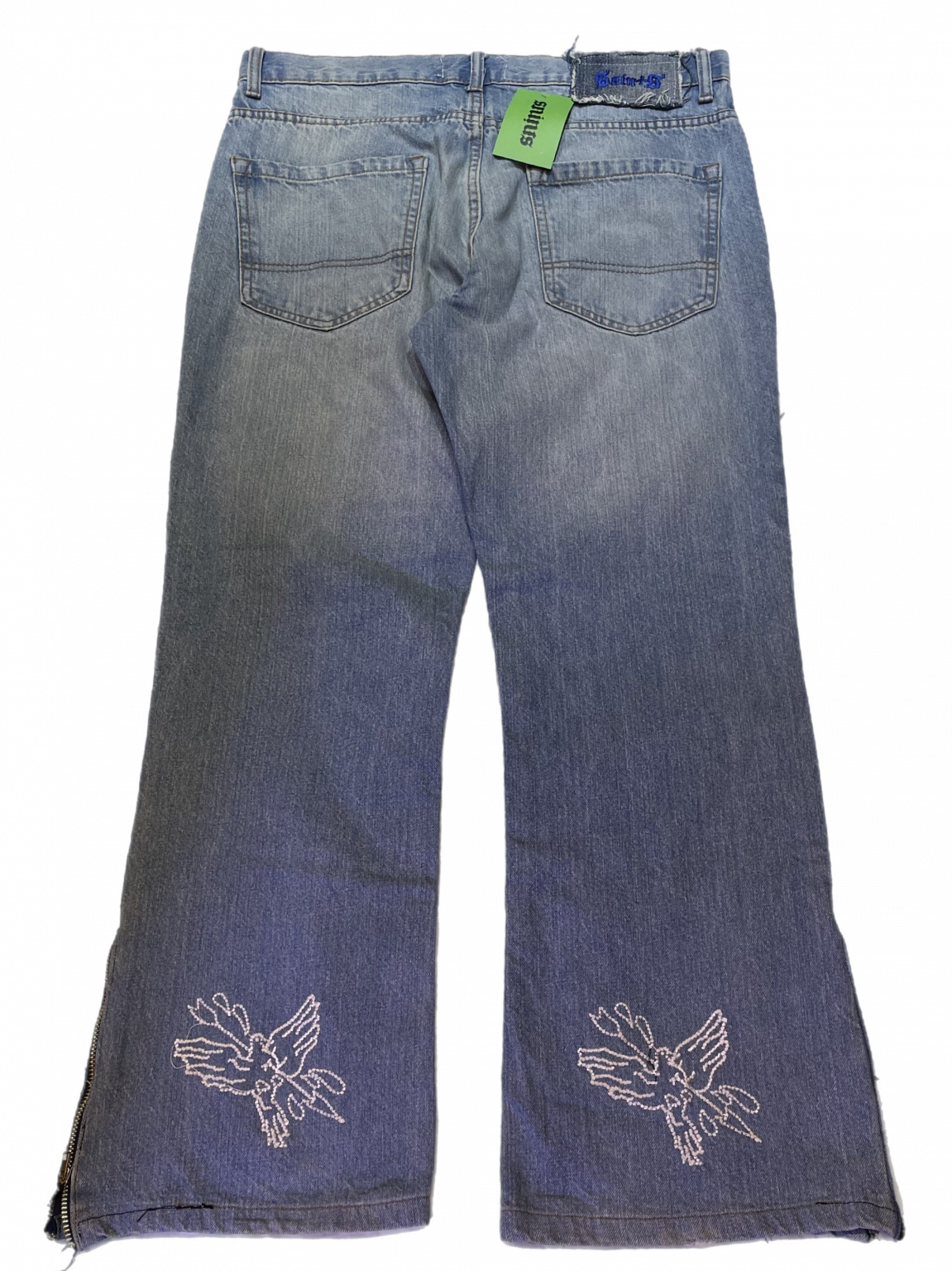 Saints Patchwork Denim: Prodigal Blue