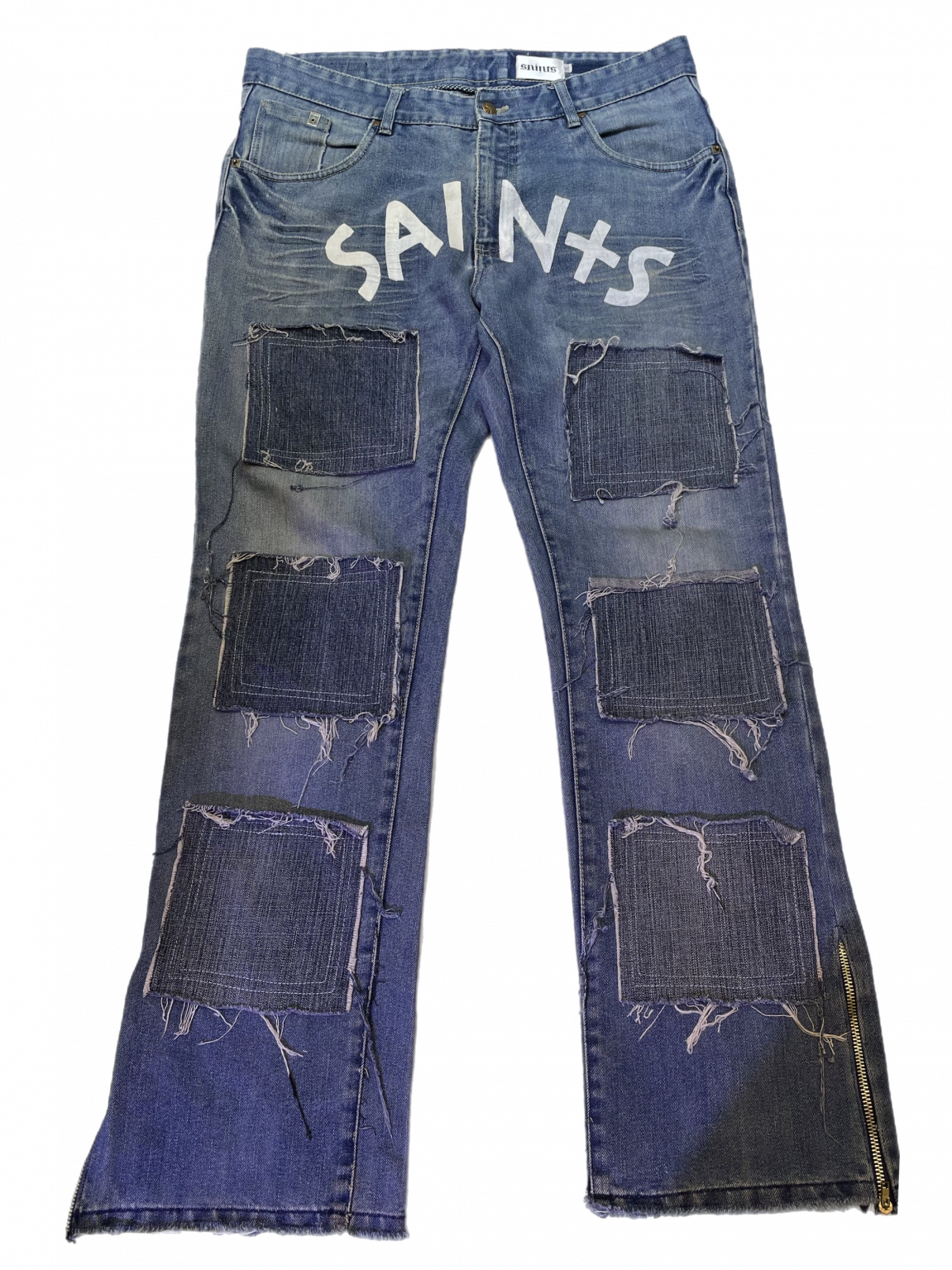 Saints Patchwork Denim: Maltese Tiger