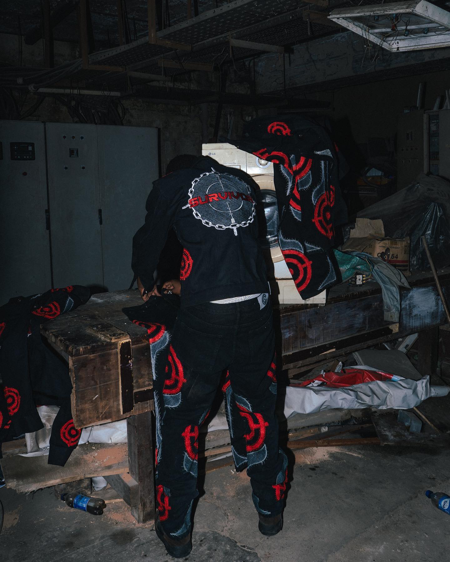 Chain Stitch Pants