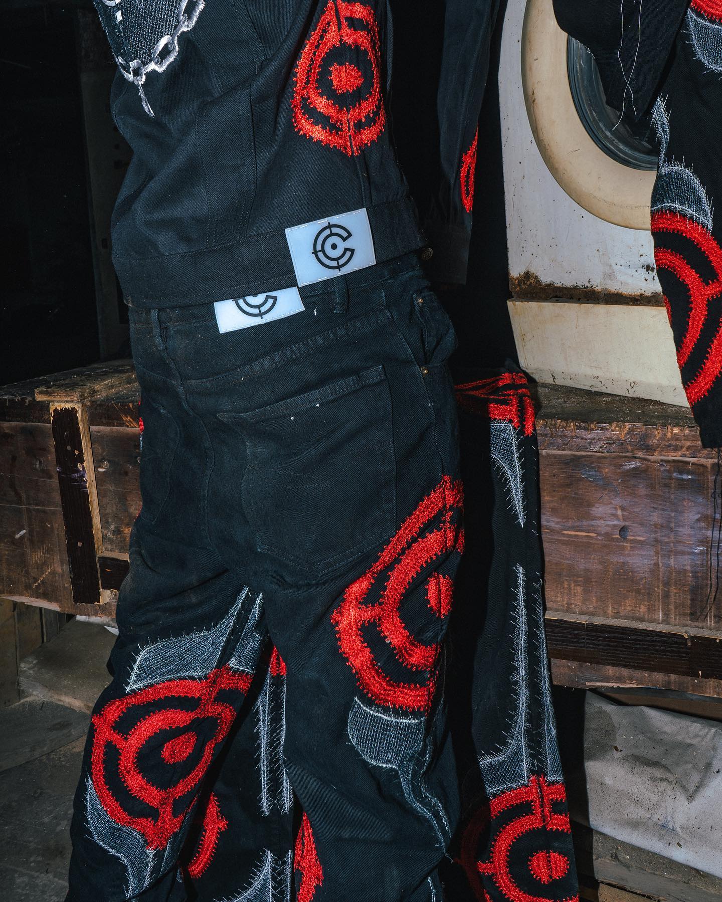 Chain Stitch Pants