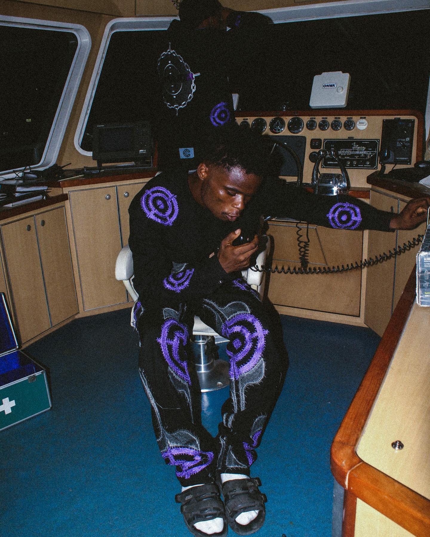 Chain Stitch Pants