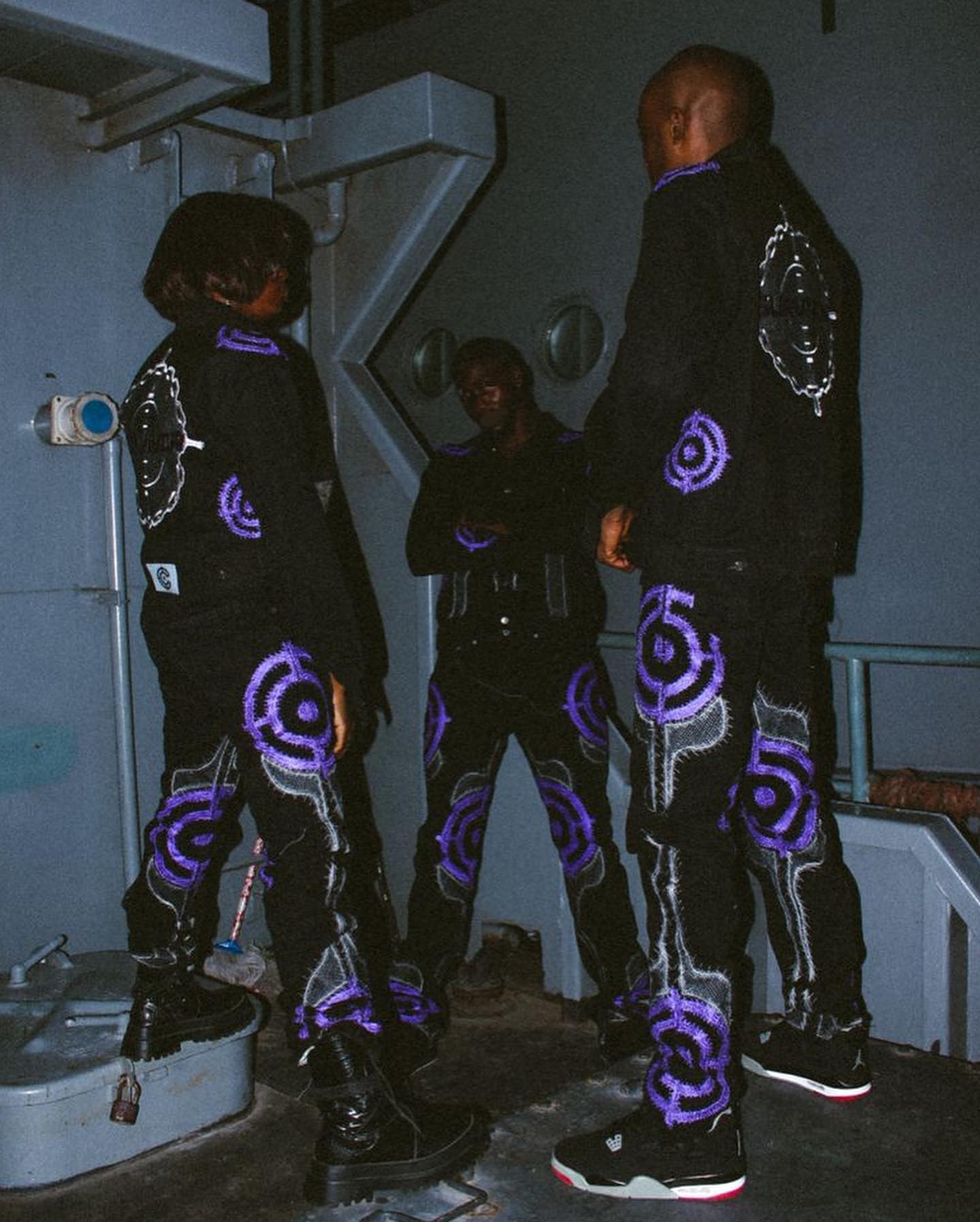Chain Stitch Pants