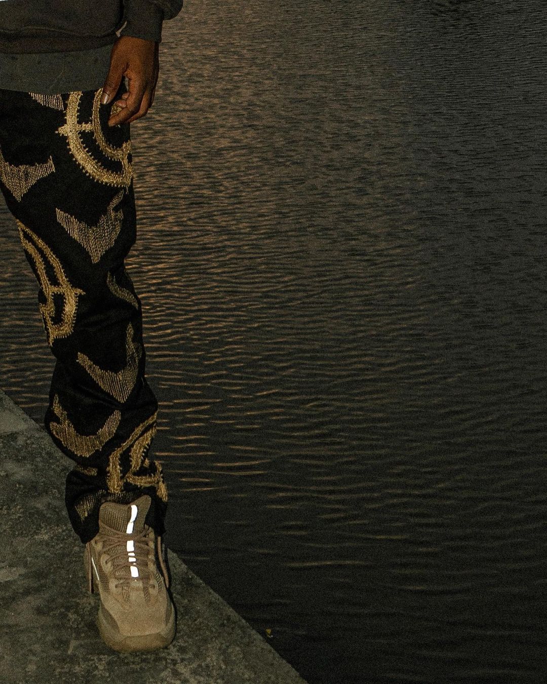Chain Stitch Pants