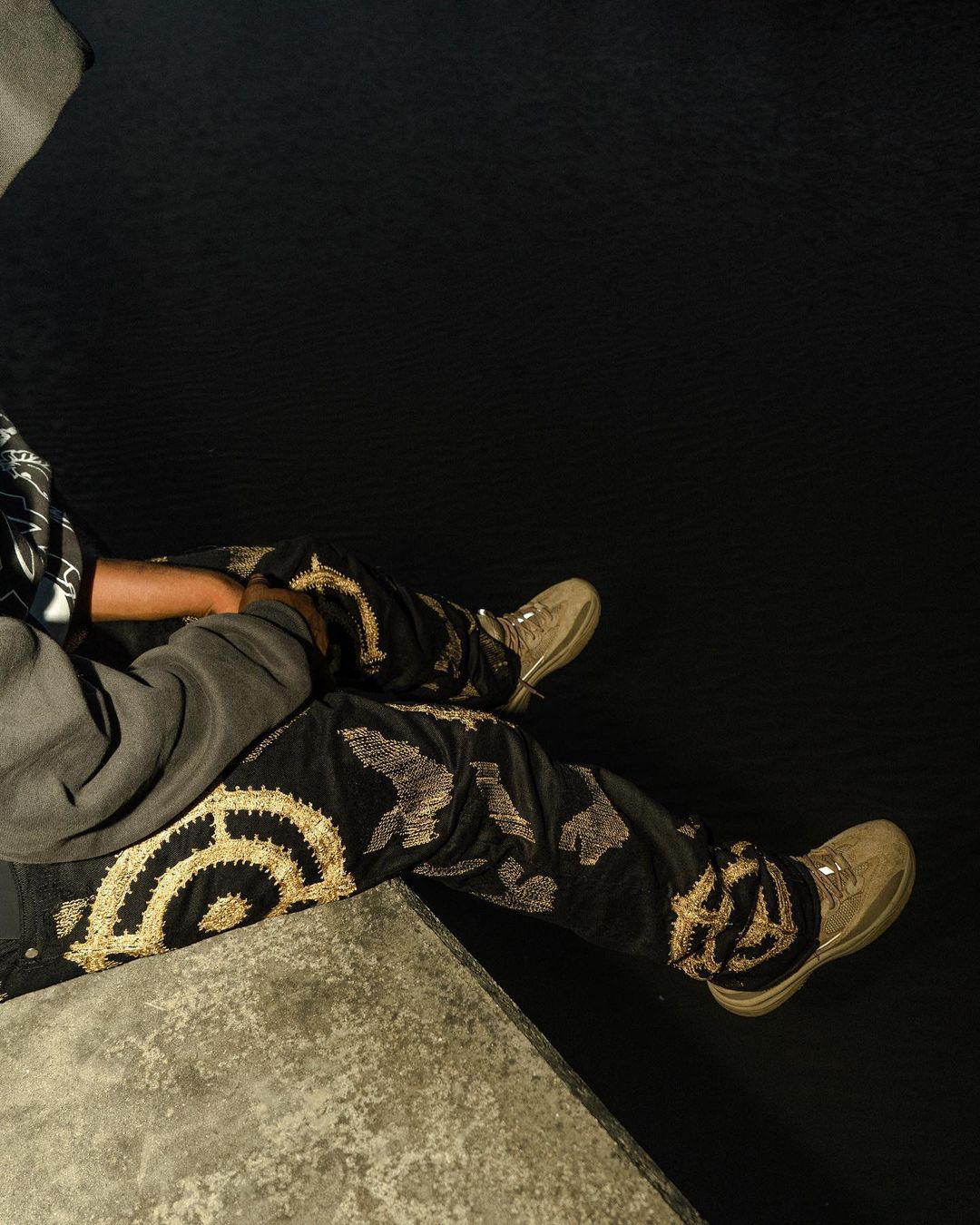 Chain Stitch Pants