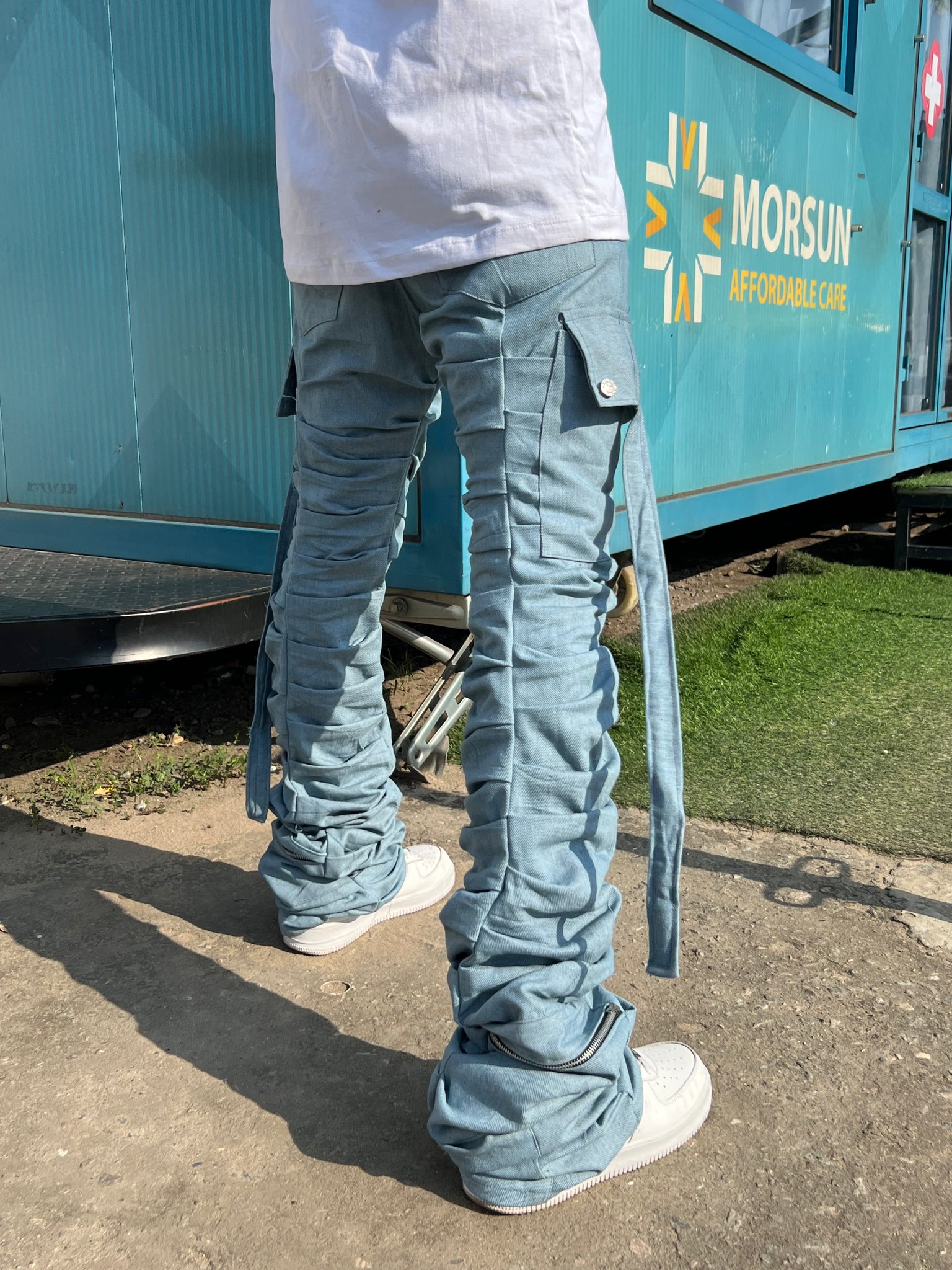 UXL Cargo Stacked Pants
