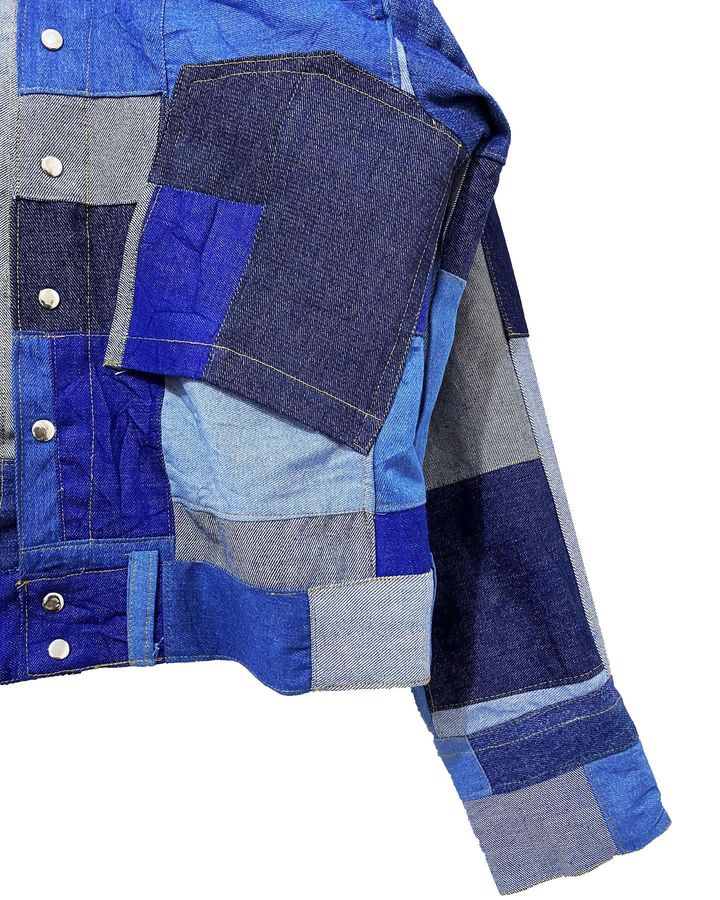 Fossil Patchwork Denim Jacket