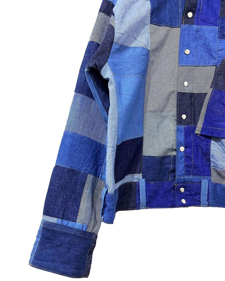 Fossil Patchwork Denim Jacket