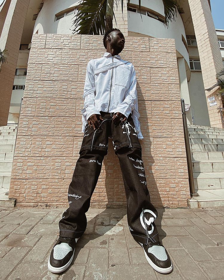 Scripture Denim Pants