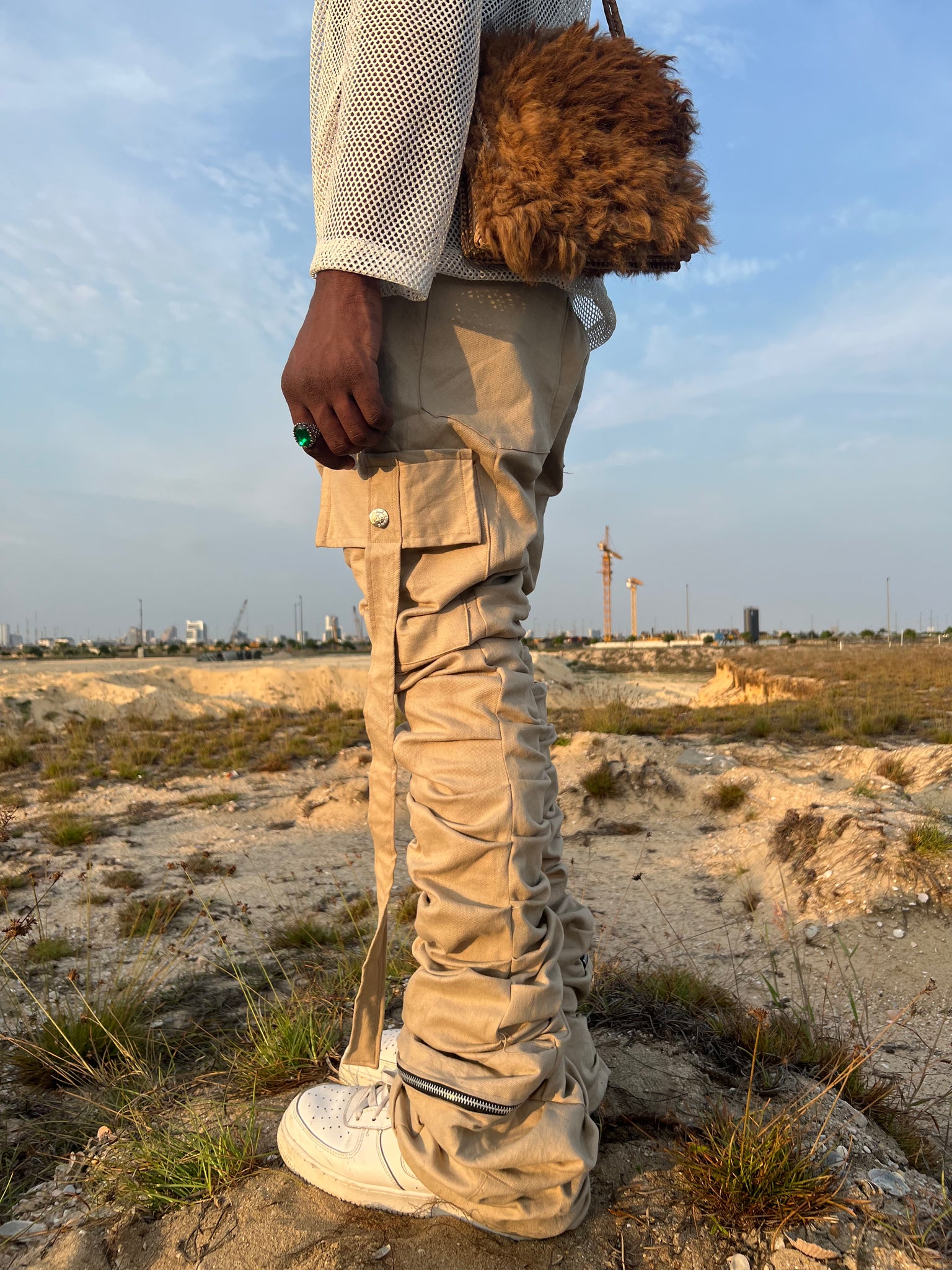 UXL Cargo Stacked Pants