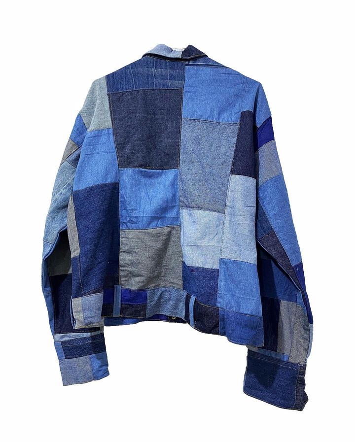 Fossil Patchwork Denim Jacket