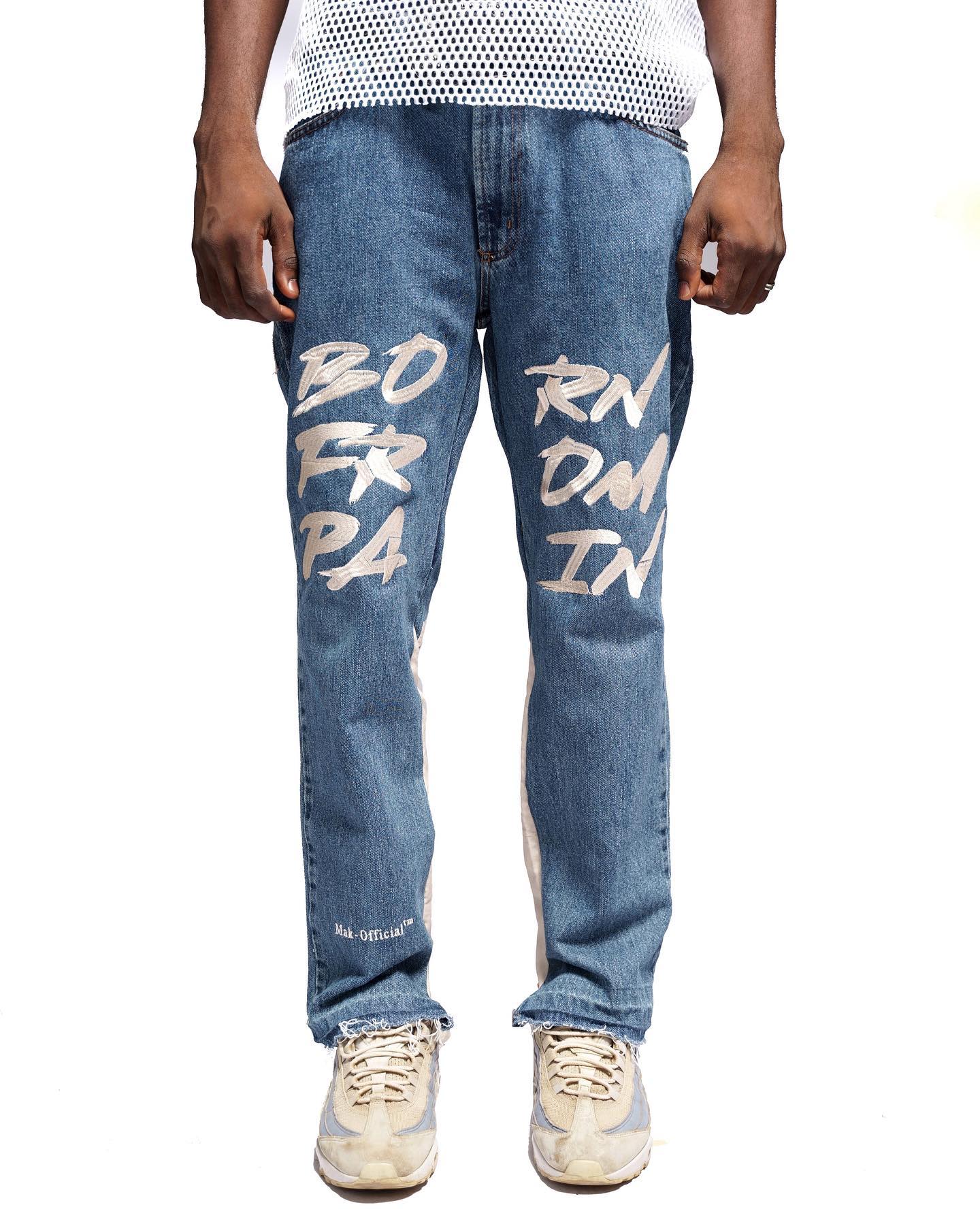 'Born From Pain' Denim
